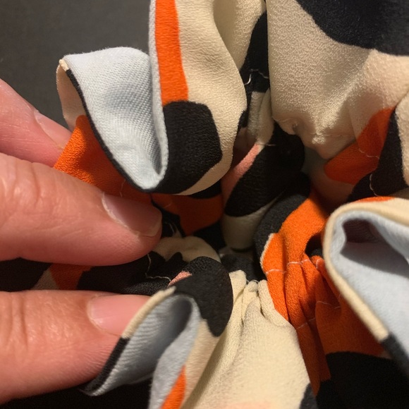 Double Ruffle Scrunchie - Picture 7 of 11